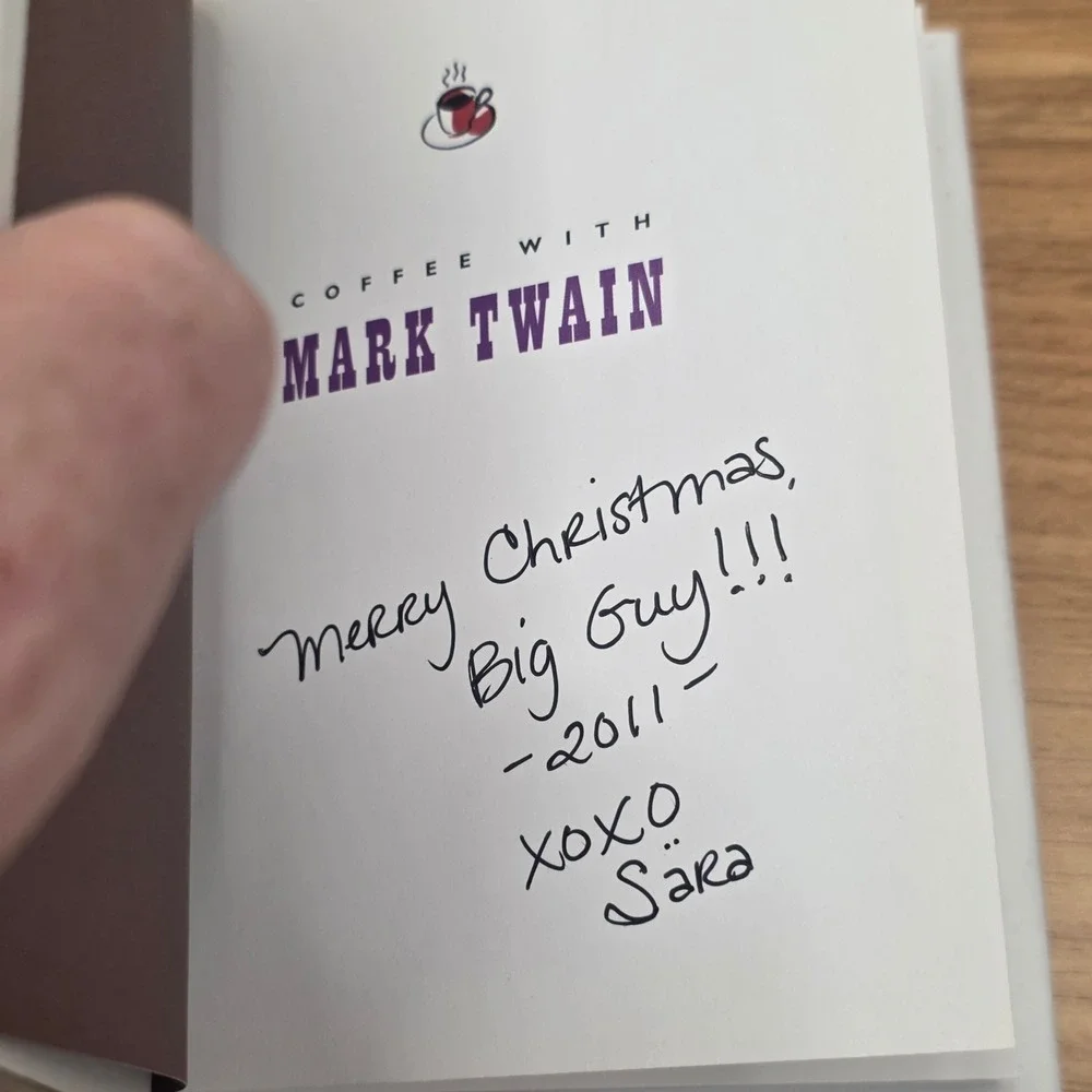 Coffee with Mark Twain Fred Kaplan Hardcover Book Foreword Jay‎ McInerney 2008